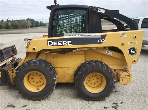 jd 332 skid steer specs|john deere 332 skidsteer.